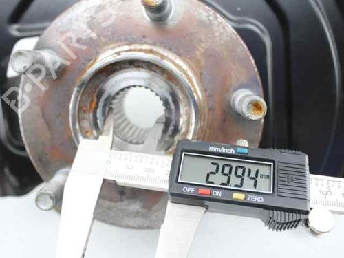 Right front steering knuckle NISSAN QASHQAI / QASHQAI +2 I (J10, NJ10, JJ10E)  | BP19231309M26 