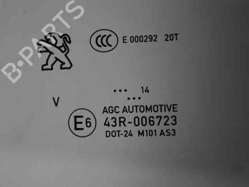 Rear left door window PEUGEOT 308 SW II (LC_, LJ_, LR_, LX_, L4_) 1.6 HDi / BlueHDi 115 (LCBHXM, LCBHXT) | BP29644982C20 