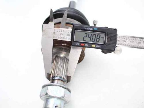 Right front driveshaft OPEL CORSA E (X15) 1.4 (08, 68) | BP29818560M39 