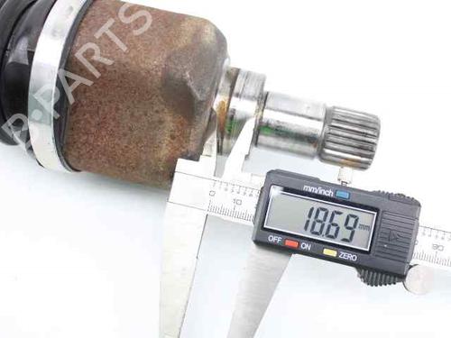Left front driveshaft PEUGEOT 208 I (CA_, CC_) 1.6 HDi | BP19231191M38 
