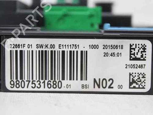 Electronic module CITROËN C4 CACTUS 1.6 HDi 90 | BP39756818M83 - Image 9