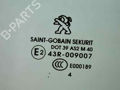 Front right door window PEUGEOT 208 I (CA_, CC_) 1.6 HDi | BP29320837C19 