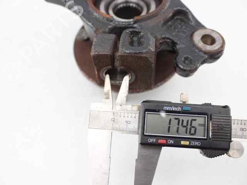 Left front steering knuckle FORD FIESTA VI (CB1, CCN) 1.0 EcoBoost | BP28069696M25 