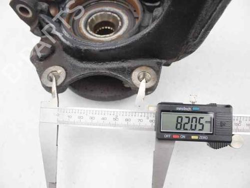 Left front steering knuckle PEUGEOT 208 I (CA_, CC_) 1.4 HDi | BP19245710M25 
