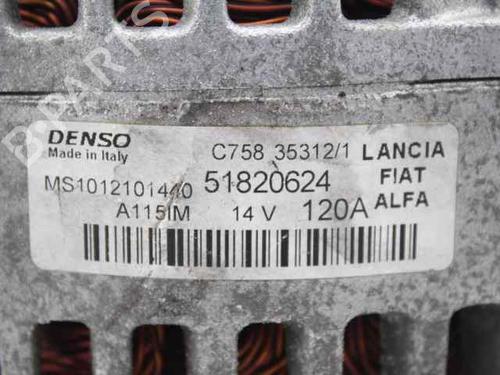 Alternator ALFA ROMEO GIULIETTA (940_) 1.6 JTDM (940FXD1A) | BP19228746M7 