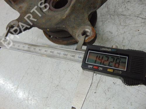 Left front steering knuckle RENAULT LAGUNA II (BG0/1_) 1.6 16V (BG0A, BG0L) | BP19186844M25 