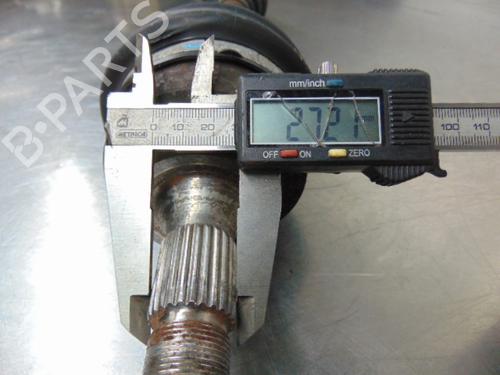 Right front driveshaft PEUGEOT 307 Break (3E) 2.0 HDI 110 | BP19197680M39 