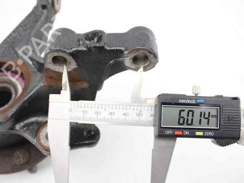 Left front steering knuckle FORD FIESTA VI (CB1, CCN) 1.5 TDCi | BP19240871M25 