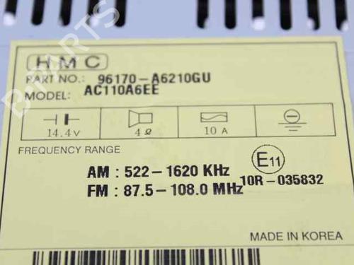 Radio HYUNDAI i30 (GD) 1.6 CRDi | BP34334027E6  - Image 8