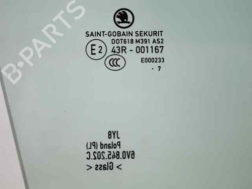 Front right door window SKODA FABIA III Estate (NJ5) 1.4 TDI | BP29017681C19 
