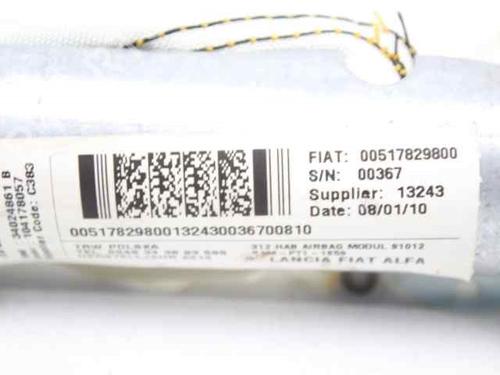 Right curtain airbag FIAT 500 (312_) 1.2 (312AXA1A) | BP19227921C12 
