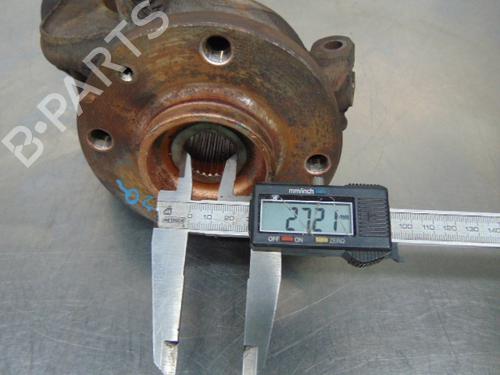 Left front steering knuckle PEUGEOT 207 (WA_, WC_) 1.6 HDi | BP19197987M25 