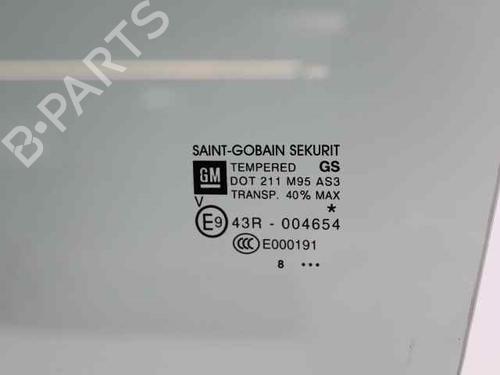Rear left door window OPEL CORSA E (X15) 1.4 (08, 68) | BP29818495C20 