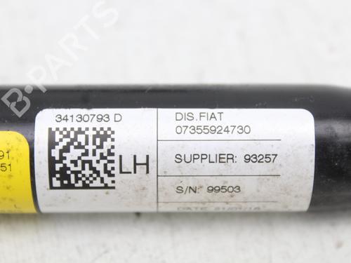 Front left seatbelt FIAT 500L (351_, 352_) 1.3 D Multijet (199.LYM11, 199.LYM1A) | BP40554553I26 - Image 2