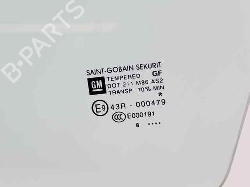 Front left door window OPEL CORSA E (X15) 1.4 (08, 68) | BP29818505C18 