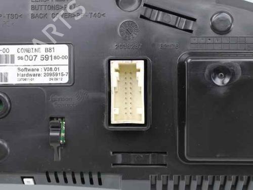 Instrument cluster CITROËN DS5 1.6 HDi 115 | BP19241137C47 