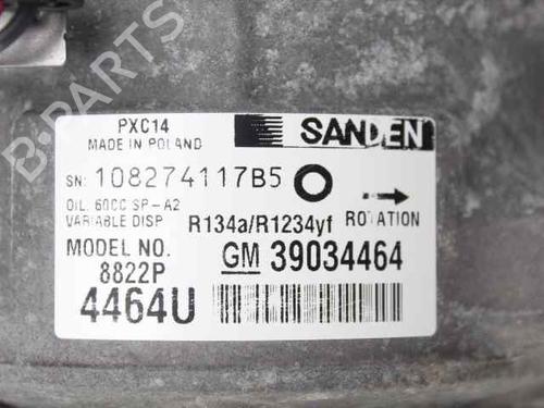 AC compressor OPEL ASTRA K Sports Tourer (B16) 1.6 CDTi (35) | BP27645467M34 