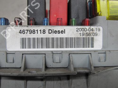 Fuse box FIAT PUNTO (188_) 1.9 DS 60 (188.031, .051, .231, .251) | BP19193725E1 
