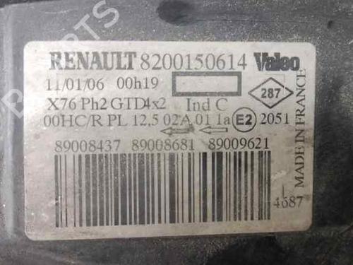 Left headlight RENAULT KANGOO (KC0/1_) 1.5 dCi (KC07) | BP5254283C28 