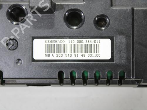 Instrument cluster MERCEDES-BENZ C-CLASS Coupe (CL203)  | BP15653732C47 