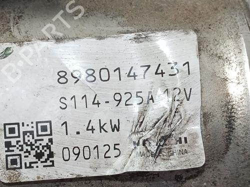 Starter OPEL ASTRA J (P10) 1.7 CDTI (68) | BP38720175M8 - Image 2