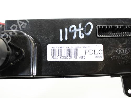 Climate control KIA SOUL II (PS) 1.6 CRDi 128 | BP11865131I5 