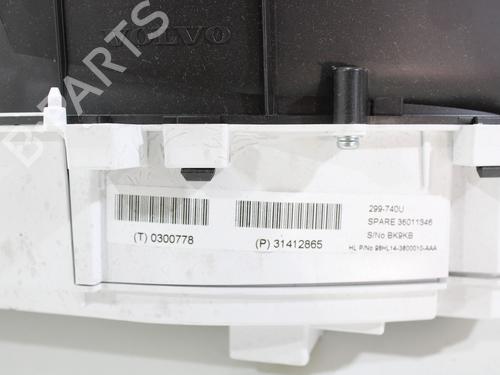Instrument cluster VOLVO V60 I (155)  | BP15253004C47 