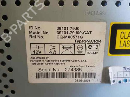 Radio FIAT SEDICI (189_) 1.9 D Multijet | BP5840243E6 