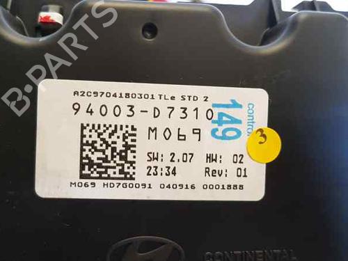 Instrument cluster HYUNDAI TUCSON (TL, TLE) 1.6 GDi | BP6121584C47 