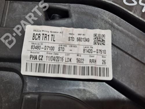 Rear right window mechanism HYUNDAI TUCSON (TL, TLE) 1.6 GDi | BP7816811C25 