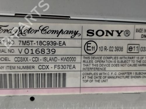 Radio FORD FOCUS II (DA_, HCP, DP) 1.6 LPG | BP11090174E6 