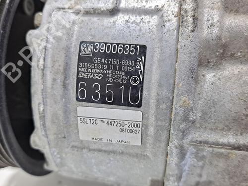 AC compressor OPEL CORSA E (X15) 1.3 CDTI (08, 68) | BP9695385M34 