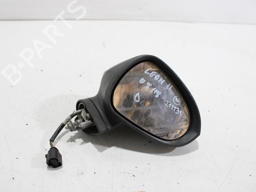 Used Right mirror SEAT LEON (1P1) 1.9 TDI (105 hp) 18894872