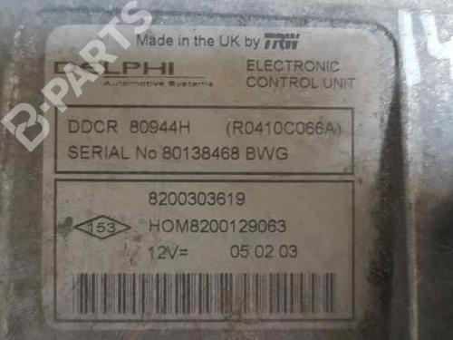 Engine control unit (ECU) RENAULT CLIO II (BB_, CB_)  | BP6018023M57 