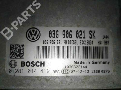 Engine control unit (ECU) SEAT ALTEA (5P1) 1.9 TDI | BP5145927M57 