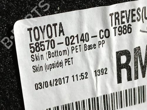 Luggage compartment floor TOYOTA AURIS (_E18_) 1.8 Hybrid (ZWE186_, ZWE186R) | BP30149703I33