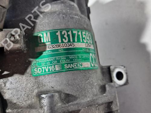 AC compressor OPEL VECTRA C (Z02) 2.2 DTI 16V (F69) | BP8350664M34 