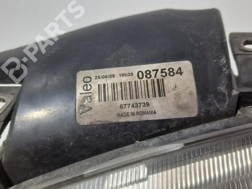 Left headlight SEAT IBIZA II (6K1) 1.4 i | BP10411118C28 