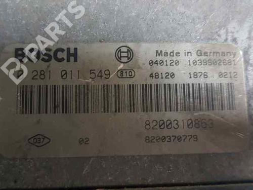 Engine control unit (ECU) RENAULT SCÉNIC II (JM0/1_)  | BP6870458M57 