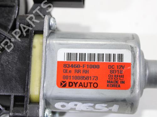 Right rear window motor KIA SPORTAGE IV (QL, QLE) 1.6 CRDi | BP16423550E22 