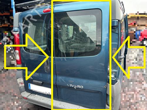 Used Right tailgate OPEL VIVARO A Bus (X83) 2.0 CDTI (F7, J7, A07) (114 hp) 18319553