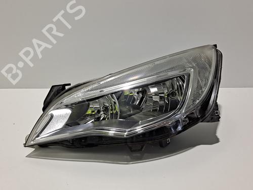 Used Left headlight OPEL ASTRA J (P10) 1.3 CDTI (68) (95 hp) 17828739