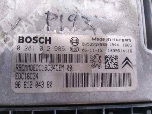 Engine control unit (ECU) CITROËN C4 I (LC_) 1.6 HDi | BP5266960M57 