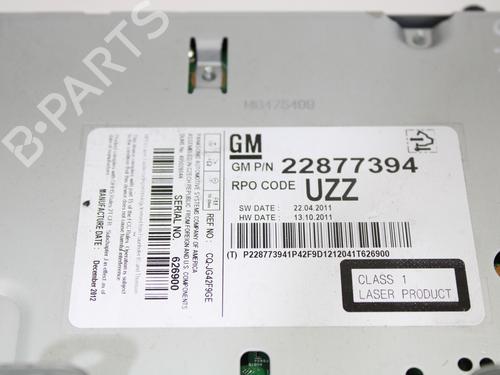 Radio OPEL MERIVA B MPV (S10) 1.4 (75) | BP12537387E6 