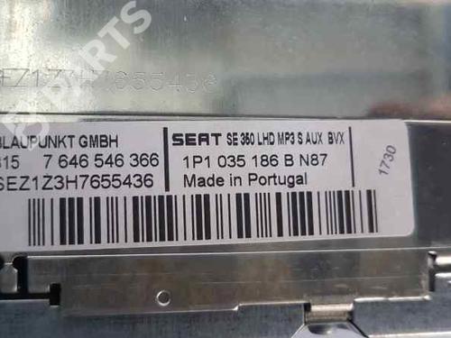 Radio SEAT LEON (1P1) 1.9 TDI | BP5149808E6 