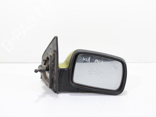 Used Right mirror KIA PICANTO I (SA) 1.1 CRDi (75 hp) 12981736