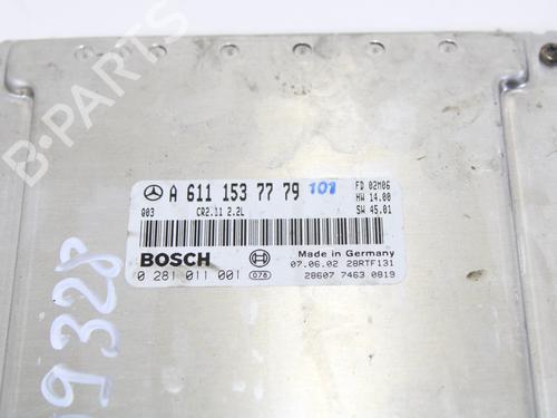 Engine control unit (ECU) MERCEDES-BENZ C-CLASS Coupe (CL203) C 220 CDI (203.706) | BP11766239M57 