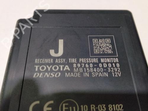 Electronic module TOYOTA YARIS (_P13_) 1.5 Hybrid (NHP130_, NHP130) | BP9393491M83 