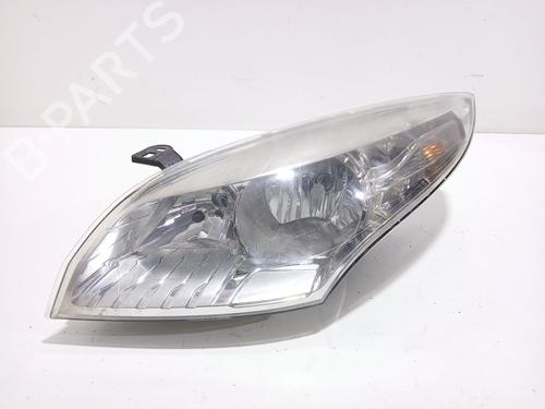Used Left headlight RENAULT MEGANE III Coupe (DZ0/1_) 1.5 dCi (DZ0B) (106 hp) 31622393