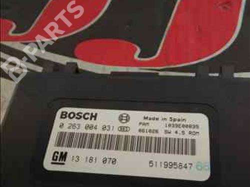 Elektronische module OPEL VECTRA C (Z02) 2.8 V6 Turbo (F69) (230 hp) 10239975